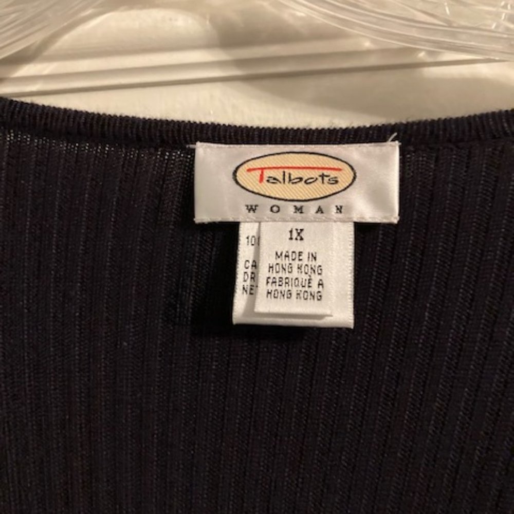 Long navy sweater - Picture 2 of 3